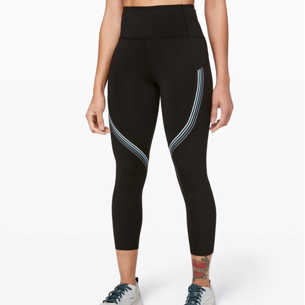 lululemon Speed Limit Crop 23” Size 4